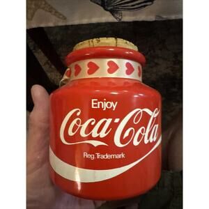 Coca Cola Coke glass - bottle with cork - one of a kind - old and rare 5c